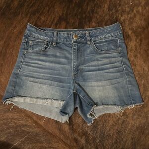 American Eagle Outfitters Distressed Denim Shorts
